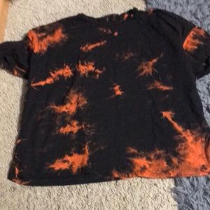 tie dye oversized tee
